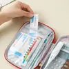 Bolsa de medicina portátil multifuncional para emergencias en el hogar y prevención de epidemias, botiquín médico pequeño portátil para viajes