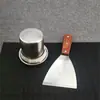 Ferramentas para Fazer Panquecas: Pincel para Panqueca, Espalhador de Óleo, Raspador de Óleo de Aço Inoxidável