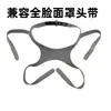Casco Transpirable para Ventilador con Banda para la Cabeza de 6 Esquinas Compatible con Mascarilla Fisher, Correa para Mascarilla Nasal y Correa para Mascarilla de Ventilador