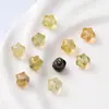 Cuentas de Estrella de Cinco Puntas Imitación Piedra Acrílico Transparente Manchado Accesorios Hechos a Mano para Cadena de Teléfono Móvil DIY Accesorios de Joyería con Cuentas