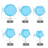 Processamento de Silicone Conservação Fresca Tampa Conjunto de Seis Peças Elástica Multifuncional Frutas e Vegetais Alimentos Película Plástica Tampa de Pote Selada