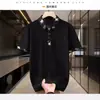 Polo Floral de Verano 2026 para Hombre Lujo Ligero Moda Manga Corta Moderno Corte Ajustado Cuello Camisero Negocios Alta Calidad Versátil
