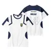 Producto Nuevo Verano 2025 Blue Lock Blue Prison Uniforme de Personaje Blanco Camiseta Deportiva de Manga Corta con Estampado Digital 3D