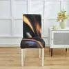 Set de Cojines Sencillos para Silla de Hogar, Funda Elástica para Silla de Comedor, Funda para Asiento de Hotel, Funda para Silla de Mesa de Comedor, Funda para Taburete, Hogar