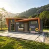 Recipiente de Cor Bloco Pastoral Banheiro Público Simples Adequado para Cenas ao Ar Livre Turismo Cultural Pontos Turísticos Banheiro Público Móvel Conveniente