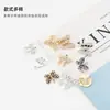 Colgante de Llave de Mariposa DIY Materiales Hechos a Mano Estilo Ins Accesorios de Joyería Colgante de Aleación de Zinc Accesorios para Joyería de Pulsera Bolsa