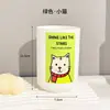 Copo de Enxaguante Bucal Estilo Japonês para Casais, Alto Valor Estético, Copo de Escova de Dentes Doméstico, Copo de Enxaguante Bucal Simples e Criativo Estilo Ins, Copo de Escova de Dentes para Dormitório