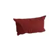 Funda de Almohada Pieza Única Estilo Ins Simple Doble Costura Todo Algodón Algodón Lavado Funda de Almohada de Algodón Puro Color Sólido 48x74cm Funda de Almohada