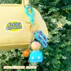 Boneca Fofa Original Crayon Shin-Chan Série Carro de Viagem Pingente de Mochila Chaveiro Acessórios Atacado