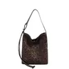 Bolso de mano versátil de moda, estilo retro nuevo, bolso de hombro, bolso tipo cubo, bolso de gran capacidad, bolso tote, bolso cruzado para mujer
