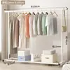 Novo cabideiro de chão estilo minimalista, cabideiro móvel para quarto, dormitório, varanda, varal vertical simples atacado