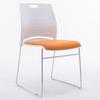 Directamente del fabricante: Silla de Comedor Minimalista de Plástico Blando, Silla de Conferencia de Acero Sólido, Silla de Ocio para Comedor en Casa con Respaldo, Apilable