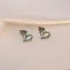 Nuevos Pendientes de Acero Inoxidable 304 Cortados con Láser con Diseño de Corazón de Conejo para Piercing en la Oreja y el Cartílago Venta al por Mayor en Stock