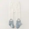 Calcetines para Niños 2026 Otoño Nuevo Estilo Dibujos Animados Algodón Bloque de Color Tiro Alto Medias para Bebé Calcetines para Bebé Niña
