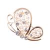 Lanhao venda quente moda japonesa e coreana broche corsage de cisne com pérolas e strass flor feminina acessórios vendas diretas de fábrica