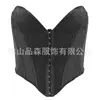 Top moldeador estilo europeo y americano, transpirable y sexy, corsé strapless delgado con soporte de ballenas, corsé corto