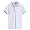 Camisa Polo Sailuo de Algodón con Cuello de Color Manga Corta Solapa Ajustada Cómoda Sencilla Versátil Color Sólido Clásica Moda Imprimible