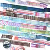 Cinta Washi Infeel.Me Tejido Soñador Cuadros Básicos Simples Pegatinas Decorativas Base para Diario DIY