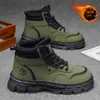 Sapatos Grandes de Algodão do Nordeste Masculino Inverno Veludo Espessado Quente Sapatos de Inverno Botas Masculinas Impermeáveis Antiderrapantes