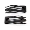Novo Pente Simples de Inserir BB Clip Clip para Franja Clip Lateral Clip para Cabelos Rebeldes Topo Alto do Cabelo Clip de Pressão Preto Grampo de Cabelo