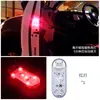 Lámpara de Iluminación LED para Puerta de Coche con Control Magnético, Luz de Bienvenida para Coche, Iluminación de Suelo, No Requiere Cableado, Decoración de Coche, Luz con Sensor de Apertura de Puerta