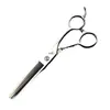Tijeras de Peluquería Gm1 con Forma de Mano de 6.0 Pulgadas Tijeras para Cortar el Cabello Tijeras Planas Tijeras para Flequillo Tijeras Entresacadoras