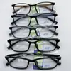 Armazones de Lentes de Memoria de Titanio de Borde Ancho Combinados al por Mayor, Lentes de Prescripción Vintage, Lentes de Alto Grado, Armazones de Lentes Danyang