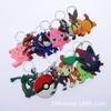 Chaveiro Pokemon Brinquedo Pokemon Pikachu PVC Silicone Cola Macia Pingente Boneco Pokemon