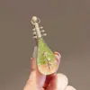 Accesorios para el Cabello de Niños, Pasador de Flor Pipa Estilo Chino, Pinza Lateral para Flequillo Femenino, Pinza de Pelo Creativa, Pasador Estilo Antiguo, Adorno para el Cabello