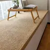 Alfombrilla de bay window estilo japonés de imitación sisal yute con forma especial para suelo a techo tatami alfombra de sala de estar para alféizar de ventana corte