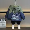 Chaqueta de Primavera para Niños 2026 Estilo Nuevo Fresca para Niños Moda Coreana Chaqueta con Cremallera Versátil para Primavera y Otoño