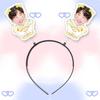 Vamos a cultivar. Diez Qin Tianlu Zhuo Diadema de Primavera Diadema Accesorios para el Cabello Concierto