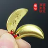 Shunxin Mini Cáliz Jiao Cup Yin Yang Gua Oficina Divertida Accesorios Chaoshan Wen Chuang Taza Pequeña Jiao Llavero Colgante