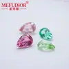 Pedras Preciosas Cultivadas Importadas: Coríndon em Formato de Gota e Pera, Vermelho Sangue de Pombo, Amarelo Dourado, etc.. Atacado de Fábrica de Pedras Soltas e Acessórios para Anéis