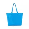 Bolsas de Lona com Logo Personalizado Transfronteiriças, Bolsas de Lona em Branco Prontas para Envio para Pintura Manual DIY, Bolsas de Algodão com Zíper