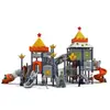 Resbaladilla Combinada para Exteriores, Jardín de Infancia, Parque, Equipo de Juego Infantil Comunitario, Resbaladilla Temática de Castillo, Personalización del Fabricante