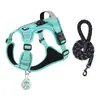 Arnés para perros superventas transfronterizo, compatible con rastreadores AirTag, diseñado para uso en exteriores y personalizable para evitar que las mascotas se pierdan