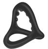 Ha-830 Cabeça de Cobra Líquido de Bloqueio de Sêmen Silicone Masculino Vestível Anel de Bloqueio de Sêmen Anel de Compartilhamento para Casal Produtos Adultos Diversão