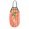 Bolsa colgante portátil para frutas y verduras, bolsa de malla de almacenamiento para cebolla, jengibre, ajo, frutas y verduras, bolsa de malla hueca, bolsa de almacenamiento de verduras y frutas de pared para cocina