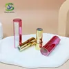 Shanyi Novo Tubo de Batom Redondo Galvanizado Tipo Empurrador Tubo de Batom Separado Tubo Vazio Material de Embalagem para Maquiagem 12,1 mm