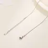 Collar de Acero de Titanio Chapado en Oro Real Cadena Pura Cadena Sola Cadena de Labios que No se Desvanece Cadena con Forma de O Sello de Acero de Marca