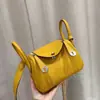 Bolso Lindi Mini de Hilo de Cera Hecho a Mano Bolso de Doctor Mini de Piel de Vaca Auténtica Bolso Cruzado de Hombro Único de Piel de Vaca para Mujer