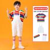 Disfraz de animadora para niños, disfraz de baile de jardín de infantes, traje de rayas de colores, pantalones, lindos juegos de clase