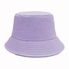 Chapéu de Pescador 100% Algodão com Estampa de Logo, Chapéu Bucket Pai e Filho para Caminhada ao Ar Livre, Chapéu Bucket Liso de Algodão Cor Sólida Masculino, Atacado Feminino