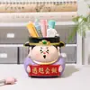 O Santo Padroeiro do Porta-Canetas de Wen Yun Certamente Passará em Todos os Exames. Fofa Fada Wenchangjun Decoração de Mesa de Estudo Presente de Exame