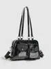 Bolsa Ita de Design Nicho Estilo Japonês e Coreano, Grande Capacidade, Adequada para o Trabalho, Simples e Versátil para Uso Diário, Bolsa Tote de Ombro Único Transversal