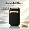 Mini rasuradora súperventas transfronteriza, recortadora eléctrica de barba para hombre ultralimpiadora, rasuradora de hoja única recíproca al por mayor