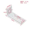 Soporte de Ángulo Engrosado en Forma de L Soporte de Gabinete Colgante de Ángulo Recto Ángulo de Hierro para Estante Soporte de Ángulo de Pared en Forma de L Sin Soporte Diagonal