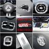 Adecuado para Mercedes-Benz 22 C-class C260L salida de aire del volante interior Diamond C200L control central reposabrazos caja pegatina