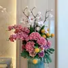 Sala de Estar Personalizada Hotel Hogar Simulación Flor Artificial Decoraciones Adornos Compra Solo Flores, Sin Jarrón, Envío Bien